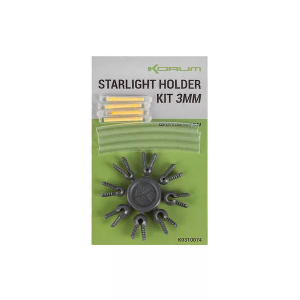 Korum Starlight Holder Kit 3mm Adattatore per Cartuccia Luminosa Aggiuntiva