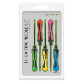 Korum Ti Baiting Needle Set Kit Aghi da Innesco