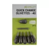 Korum Quick Change Olivettes Peso Galleggiante a Cambio Rapido 8gr