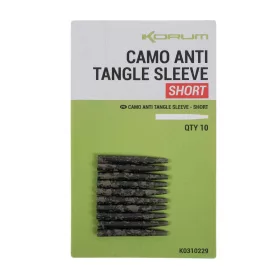   Korum Camo Anti Tangle Sleeve Short Anti-aggroviglio 10pz 28mm