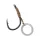 Korum Banded Hook Hairs 12 Amo Barbed per Boilies con Occhiello e Anello per Pellet 5pz