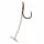 Korum Quickstop Hook Hairs 10 Occhielli, Ami monofilo con ardiglione pre-legati 4pz
