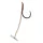 Korum Quickstop Hook Hairs 14 Occhielli, Ami monofilo senza ardiglione pre-legati 4pz