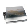 Korum Classic Hip Flask Barbel Fiaschetta in Acciaio Inossidabile 2dl