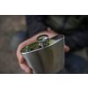 Korum Classic Hip Flask Barbel Fiaschetta in Acciaio Inossidabile 2dl
