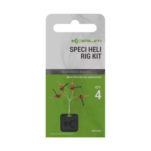 Korum Smokescreen Speci Heli Rig Kit 4pz