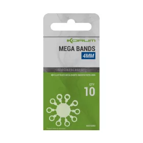 Korum Smokescreen Mega Bands 4mm Elastici per pellet 10pz