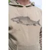 Korum Classic Barbel Hoodie Felpa con Cappuccio M