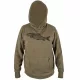 Korum Classic Barbel Hoodie Felpa con Cappuccio XL