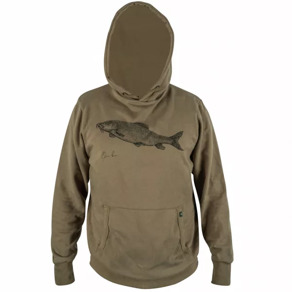Korum Classic Barbel Hoodie Felpa con Cappuccio 2XL