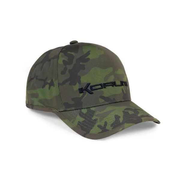 Korum Full Camo Cappellino da Baseball Impermeabile