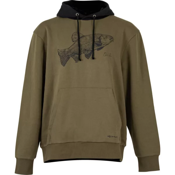 Korum Classic Tench Hoodie Felpa con Cappuccio S