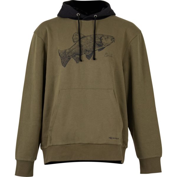 Korum Classic Tench Hoodie Felpa con cappuccio 3XL