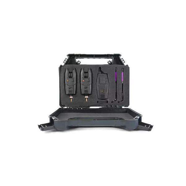 Korum Kbi-r 2-rod Alarm Presentation Set segnalatore di abboccata elettrico