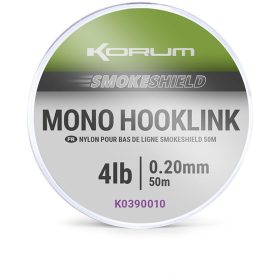 Korum Smokeshield Mono Hooklink - 4lb/0.20mm Terminale Mono