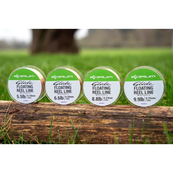 Korum Glide Floating Reel Line Átlátszó 0,25mm 150m Monofil Főzsinór