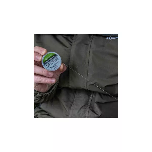 Korum Smokescreen Micro Braid 20lb Filo da terminale