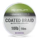 Korum Smokeshield Coated Braid 10lb Trecciato Terminale 10m