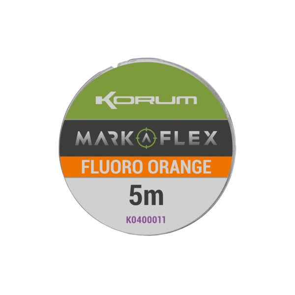 Korum Marka Flex Fluoro Monofilo Arancione per Terminali 5m
