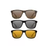Korda Sunglasses Wraps Matt Black Frame/Brown Lens MK2 Occhiali da Sole con Lenti Marroni