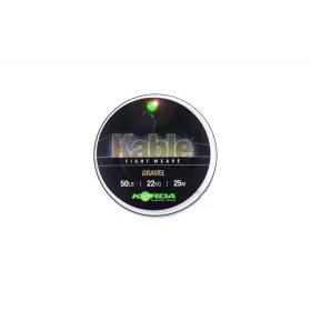   Korda Kable Tight Weave Gravel 25m 22kg Treccia per terminali