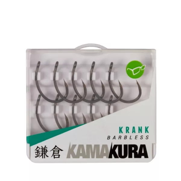 Korda Kamakura Krank 6 Ami da pesca con occhiello, senza ardiglione, 10 pezzi