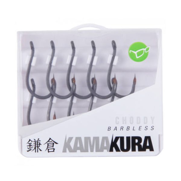 Korda Kamakura Choddy Barbless 8 Ami da pesca con occhiello, senza ardiglione, 10 pezzi