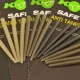 Korda Anti Tangle Hooklink Sleeves - Muddy Brown - tubo anti-groviglio
