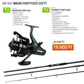 Nevis Set da Pesca alla Carpa