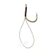 Korum Hook Hairs With Quickstops Barbed Size 14 Amo pre-legato in monofilo