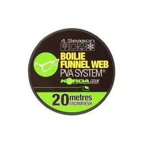 Korda Boilie Funnel Web Micromesh 20 m Refill - ricarica PVA