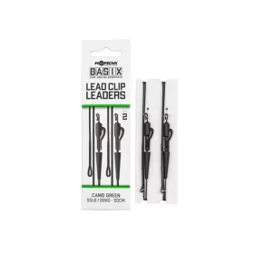   Korda Basix Lead Clip Terminali da Boile Pre-legati 50cm 2 pz