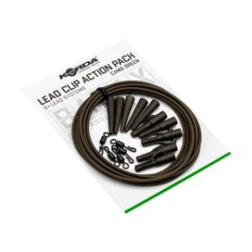 KORDA BASIX pacchetto terminale con clip di piombo (5pz)