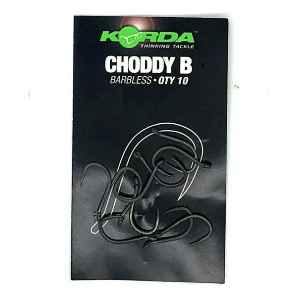 Korda Choddy B 10 Amo con occhiello, senza ardiglione 10 pezzi