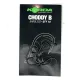 Korda Choddy B 10 Amo con occhiello, senza ardiglione 10 pezzi