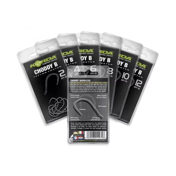 Korda Choddy B 6 Occhiello, Amo Senza Ardiglione 10pz