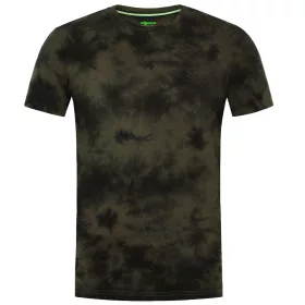 T-shirt Korda Tie Dye Verde Oliva Scuro L