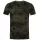 T-shirt Korda Tie Dye Verde Oliva Scuro L