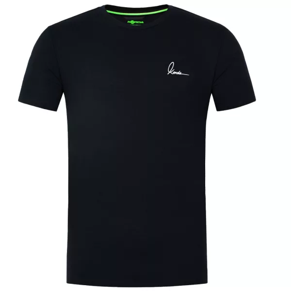 Korda Minimal T-shirt Nera 3XL