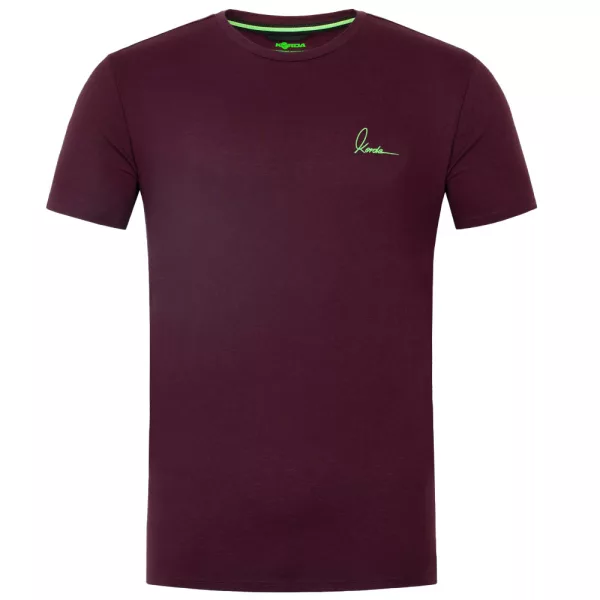 Korda Minimal T-Shirt Borgogna S