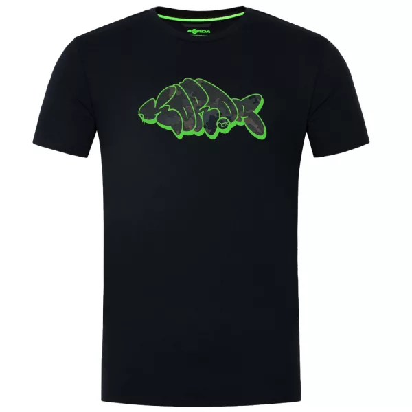 T-shirt Nera Fantasia Korda XL