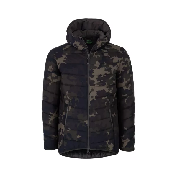 Korda Thermolite Puffer Jacket Dark Kamo Téli Pufikabát L