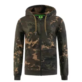 Korda Felpa con Cappuccio Zip Dark Kamo L