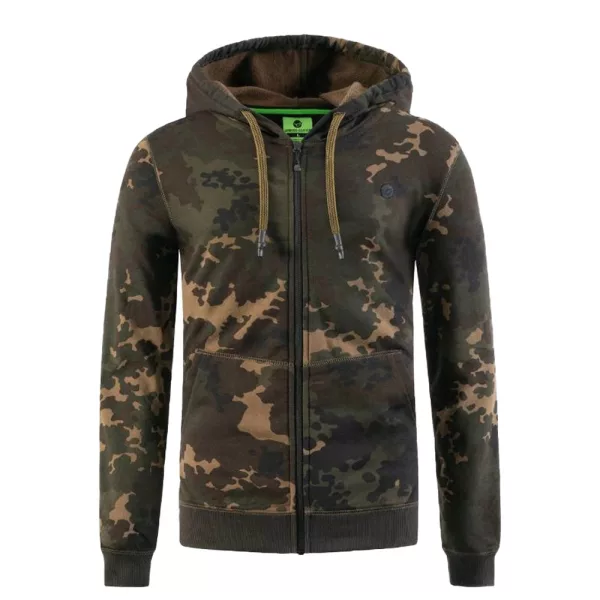 Korda Felpa con Cappuccio Zip Dark Kamo 3XL