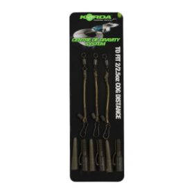 Korda COG Booms Flat Lead 4oz, 5oz - clip per piombo