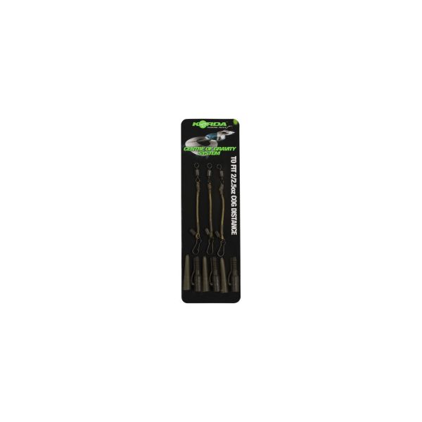 Korda COG Booms Flat Lead 6oz, 8oz - clip di piombo
