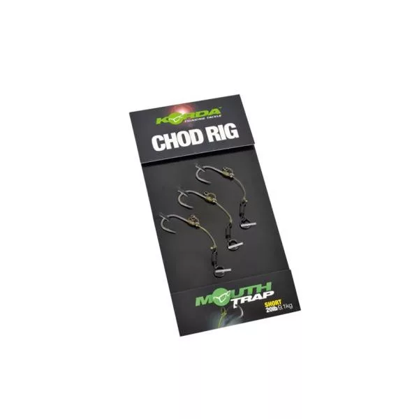 Korda Chod Rig Short Barbless Size 6 - terminale da carpa CHOD pre-legato