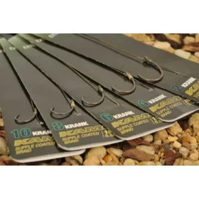   Korda Krank ready rig barbed size 2 - terminale con amo per carpe pre-legato