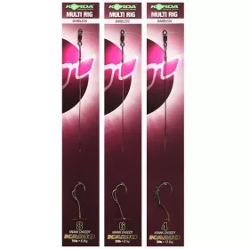   Korda Multi Rig size 6 Barbless Krank Choddy, Kamo 30lb - amo da carpa pre-legato