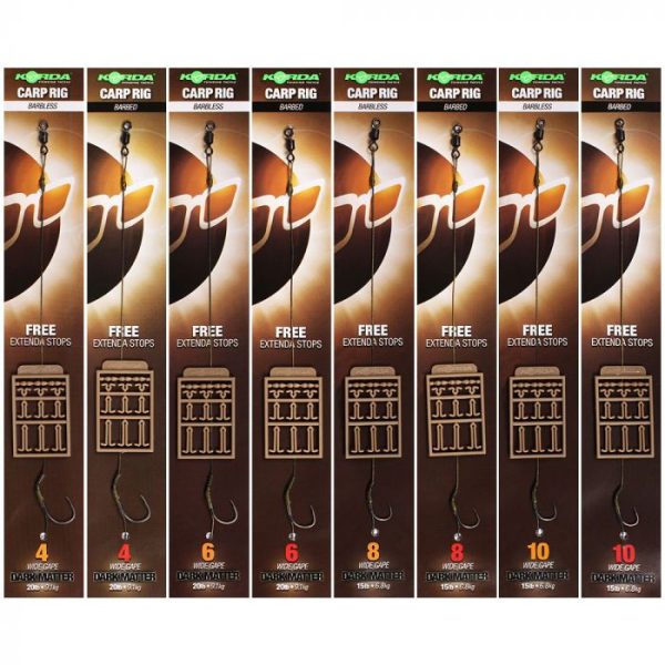 Korda Dark Matter Rig taglia 10 senza ardiglione